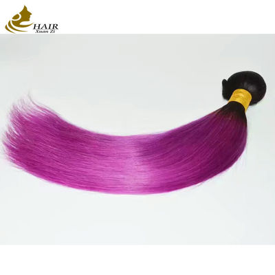 Weichfarbene Haare mit rosa Farbe