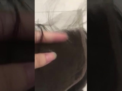 4*4 freies Körperteil natürliche, schwarze, unberührte menschliche Haarverschluss