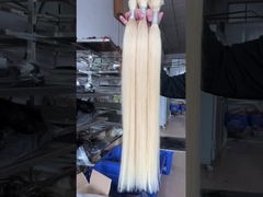 Farbe 613 Brazilsches Jungfrauhaar Blond Remy Menschliches Haar