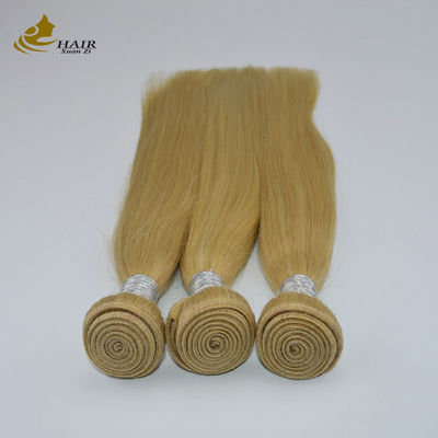 10A Ombre Haarverlängerungen 16 Zoll 100% Remy 613 Blondine