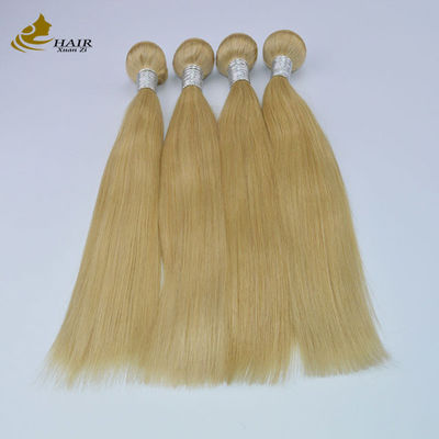 10A Ombre Haarverlängerungen 16 Zoll 100% Remy 613 Blondine