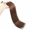 Dunkelbraun 22 Zoll Clip In Haare Erweiterungen menschliches Haar 100% Jungfrau 16 Stück