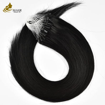 Straight Pre Bonded Nano Human Hair Extensions Mikroringe Erweiterungen OEM