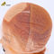 Orange realistische menschliche Haare Perücken Vollspitzen 27 Honig Blondine 180% Dichte