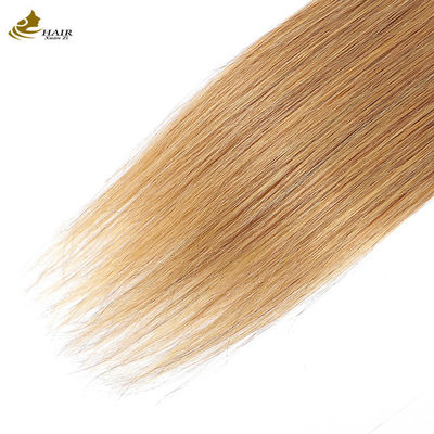 Grade 10A Indische Jungfräuliche menschliche Haarbündel 27# Gerade Haarwebe