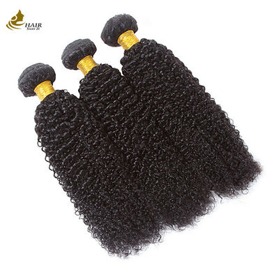 Natürliche schwarze Remy-Bündel mit menschlichem Haar