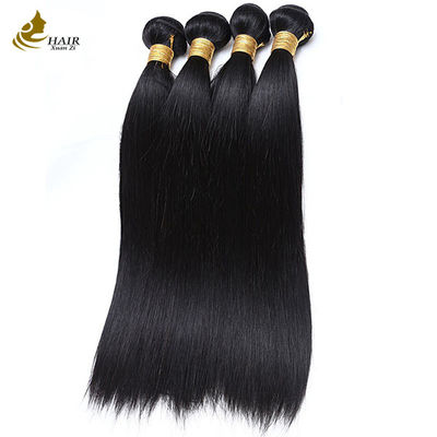 Billiges brasilianisches Fellhaarausschnitt Roh 100% Jungfräulein Gerade menschliches Haar Bundle