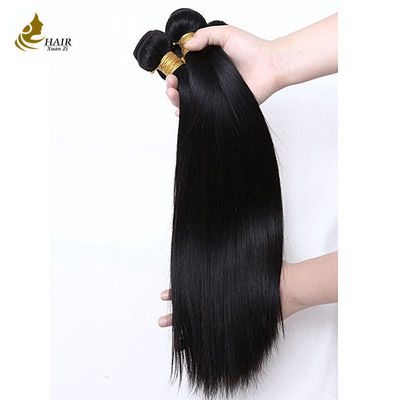 Billiges brasilianisches Fellhaarausschnitt Roh 100% Jungfräulein Gerade menschliches Haar Bundle