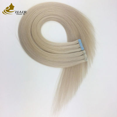 60 Human Hair PU Tape Haarverlängerung mit verworrenem Design