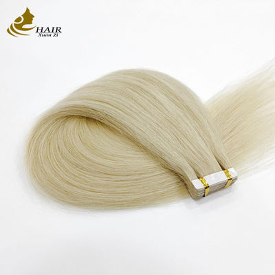 60 Human Hair PU Tape Haarverlängerung mit verworrenem Design