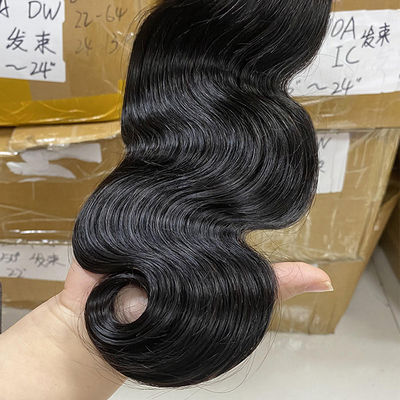 100% unverarbeitetes brasilianisches Haar Großhandel Jungfräuliches menschliches Haar Bundles Body Wave