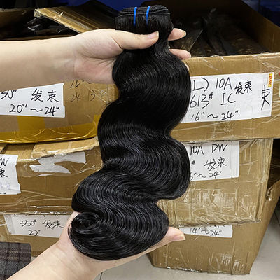 100% unverarbeitetes brasilianisches Haar Großhandel Jungfräuliches menschliches Haar Bundles Body Wave