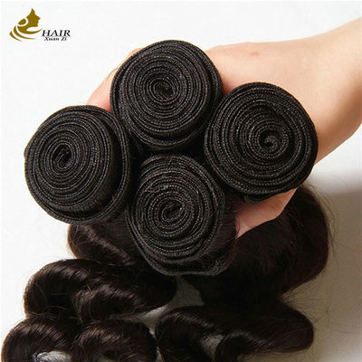 100% menschliche Jungfrau Remy-Haar doppelt gezogene brasilianische Haarverlängerungen