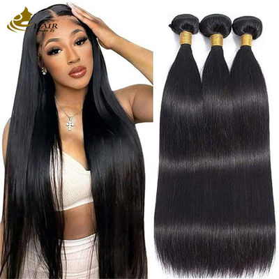 Keine Vergießung Jungfräuliches menschliches Haar Gerade Haare Spannmaschine Doppelspann