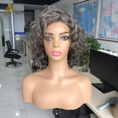Gepasst Gery 5*5 HD Body Wave Kleberlos Silk Top Full Lace Perücke