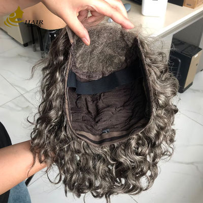 Gepasst Gery 5*5 HD Body Wave Kleberlos Silk Top Full Lace Perücke
