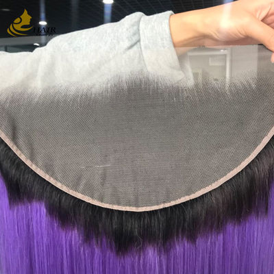 50-120g 13X6 Schweizer Spitze Brasilianisches 100% Echthaar Virgin Straight Lace Closure