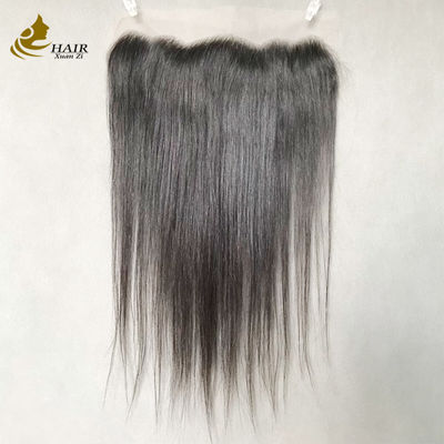 Naturschwarz Gerades Haar 13x4 HD Lace Echthaar Lace-Verschluss