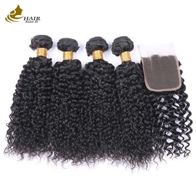 Curly Remy Brasilianische menschliche Haare Bundle Afro Kinky Weave
