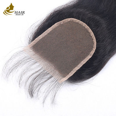 100% Remy HD Frontale menschliche Haare Spitze Schließung Locker Welle