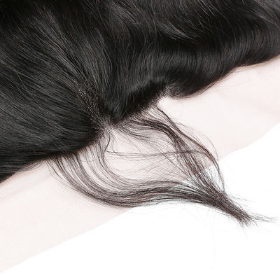 Mittelbraun 8x8 Spitzenverschluss und Frontale für gerade menschliche Haare