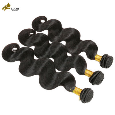 Oem Remy Human Hair Extensions Bundles Weft Raw Body Wave Hair Bundles mit Verschluss