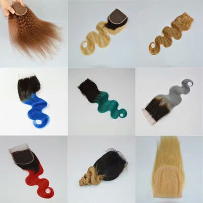 Indian Remy Ombre Haarbündel Erweiterungen kundenspezifische Farbe