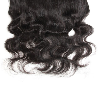 Ladies Remy menschliche Haarverlängerungen 100% brasilianisch mit Spitze Front Schließung
