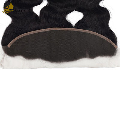 Ladies Remy menschliche Haarverlängerungen 100% brasilianisch mit Spitze Front Schließung