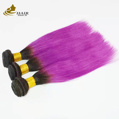 Weichfarbene Haare mit rosa Farbe