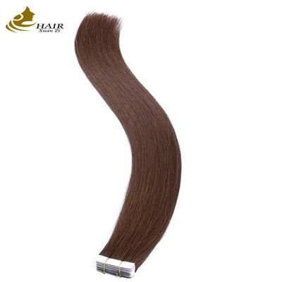 Platinblond 20 Zoll Bandverlängerungen Jungfräuliches menschliches Haar