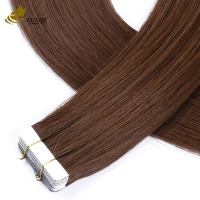 Platinblond 20 Zoll Bandverlängerungen Jungfräuliches menschliches Haar