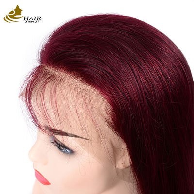 130% Dichte Persönliche Perücken für menschliche Haare Natürliches Schwarz 28 Zoll Bleichfarbe