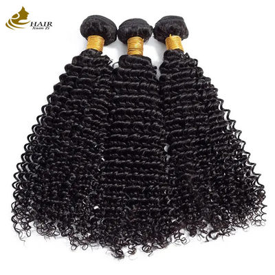 Kinky Locker Afro Kinky Haare Bundles 100 Jungfräuliche menschliche Haare Bundles Weft