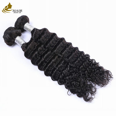 Deep Wave Yaki menschliche Haare Bundles und Schließung 30 Zoll benutzerdefiniert