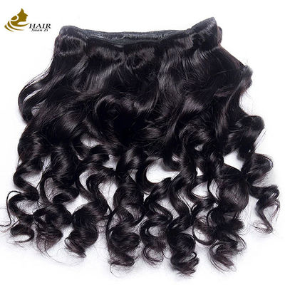 Loose Wave Brasilian Kinky Curly Jungfrau Haare Packungen mit Frontal Spitze Schließung