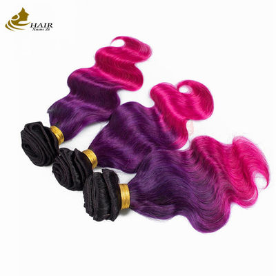12A Human Hair Extension Body Wave Violet Jungfrau Haare Bündel