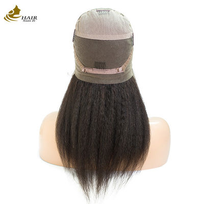 Kinky Straight Persönliche Perücken für menschliche Haare 13*4 Front Spitze Perücken für menschliche Haare