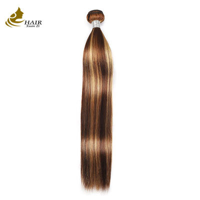Piano 4/27 Ombre Human Hair Extensions Highlight 100 Jungfräuliche Menschenhaarbündel