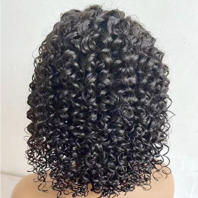 Großhandel 13X6 13X4 HD Brasilianische Locken Transparente Spitze Mensch Frontal Haar Perücke