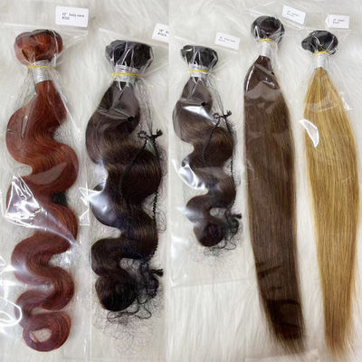 Unverarbeitetes brasilianisches Straight Großhandel Ombre menschliche Haarverlängerungen Weave Bundles