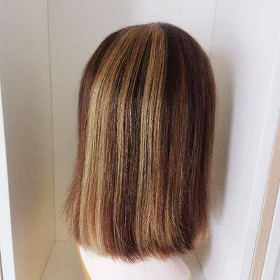 Modische menschliche Haare Bob Perücken brasilianische Haare Spitze Front Perücken