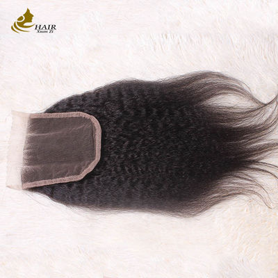 Großhandel Natürliche schwarze Nagelhaut ausgerichtet Jungfrau Indische Kinky gerade menschliche Haare Bündel