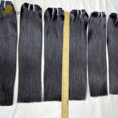 Hochwertiges echtes Mink brasilianisches jungfräuliches Haar unverarbeitetes jungfräuliches brasilianisches seidiges geradees menschliches Haar