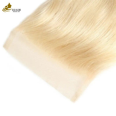 Dünntransparente Spitzenverschluss menschliches Jungfrauhaar 4X4 2X6 5X5 Spitzenverschluss