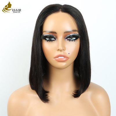 Jungfrau brasilianische Haare Gerade Seidentop Vollspitzen Perücken für Frauen Menschenhaare