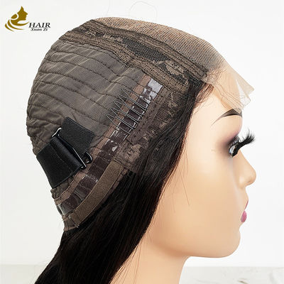 Jungfrau brasilianische Haare Gerade Seidentop Vollspitzen Perücken für Frauen Menschenhaare