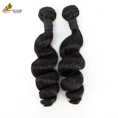 Jungfräuliche Haare Weave Bundles Rohes menschliches Haar Loose Deep Wave Bundles