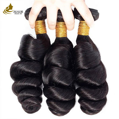 Haare Grade 10A Jungfräuliches menschliches Haar Gewebe Loose Wave Style kann gefärbt werden