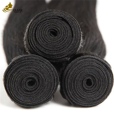 Keine Vergießung Jungfräuliches menschliches Haar Gerade Haare Spannmaschine Doppelspann